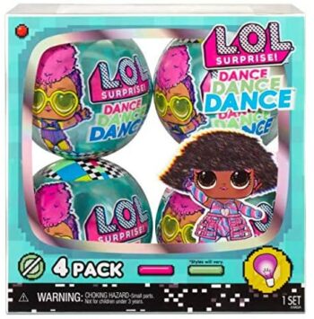 Набор кукол ЛОЛ LOL Surprise Dance Dance Dance 4 pack
