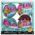 Набор кукол ЛОЛ LOL Surprise Dance Dance Dance 4 pack