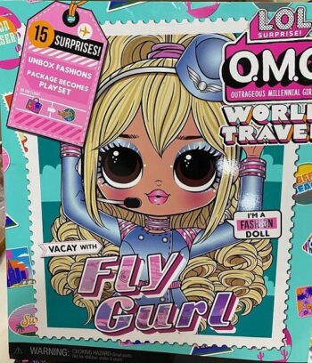 Кукла LOL OMG World Travel Fly Gurl Летающая девочка
