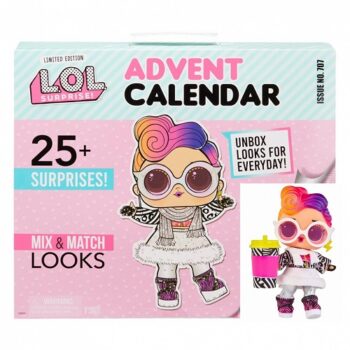 Адвент календарь 2022 с эксклюзивной куклой LOL Surprise Costume Designer